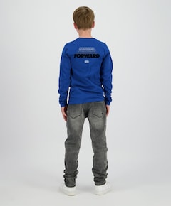 Jongens longsleeve blauw