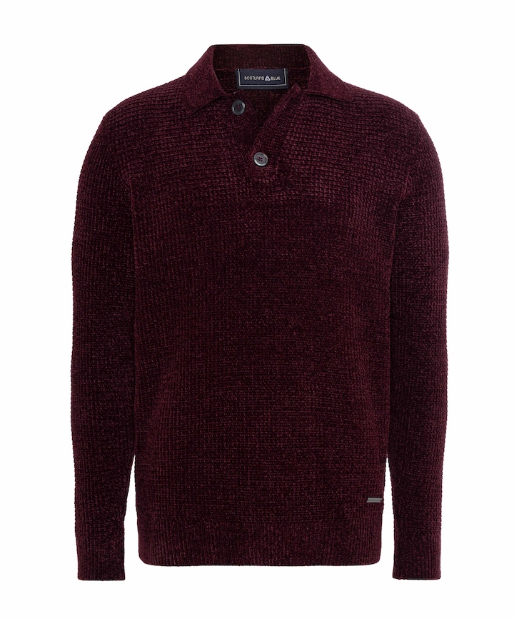 Heren trui bordeaux