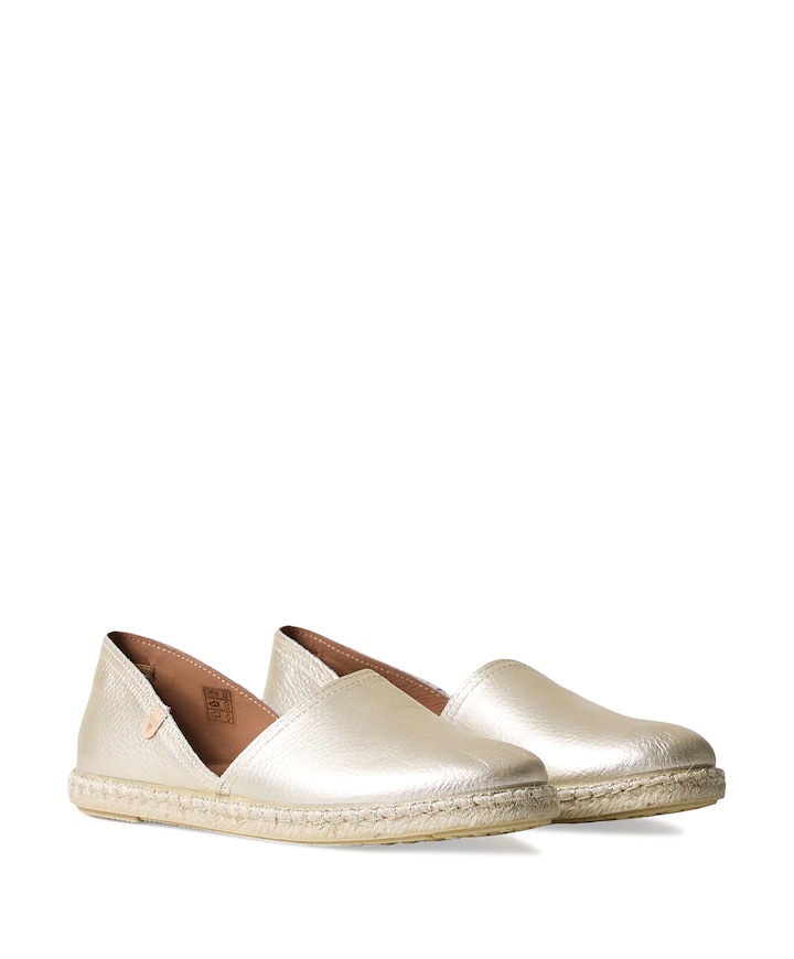 CARMEN NUCLEO METAL/GAL dames espadrilles goud