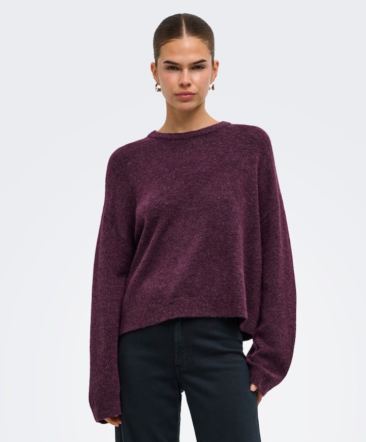 Dames trui bordeaux