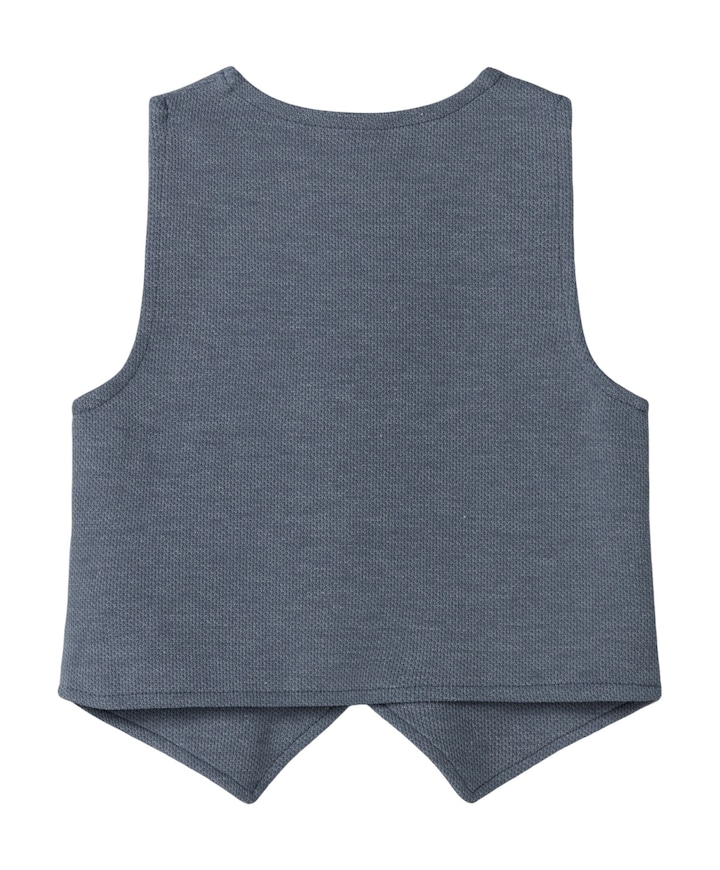 Jongens gilet blauw