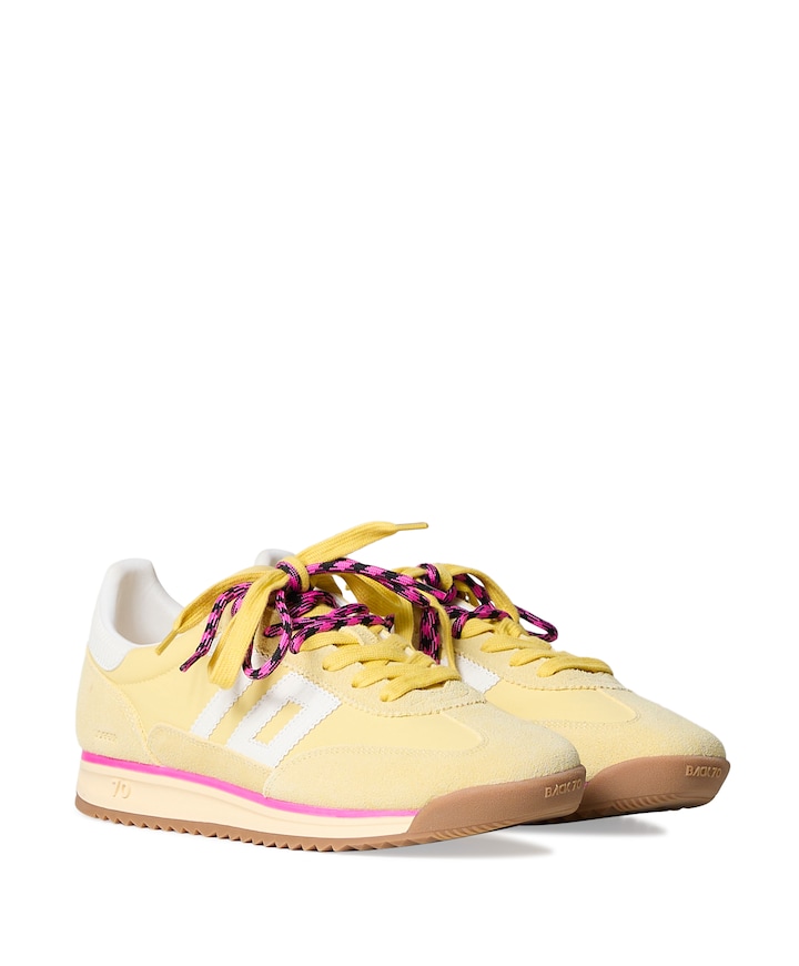 JOGGER dames sneakers geel