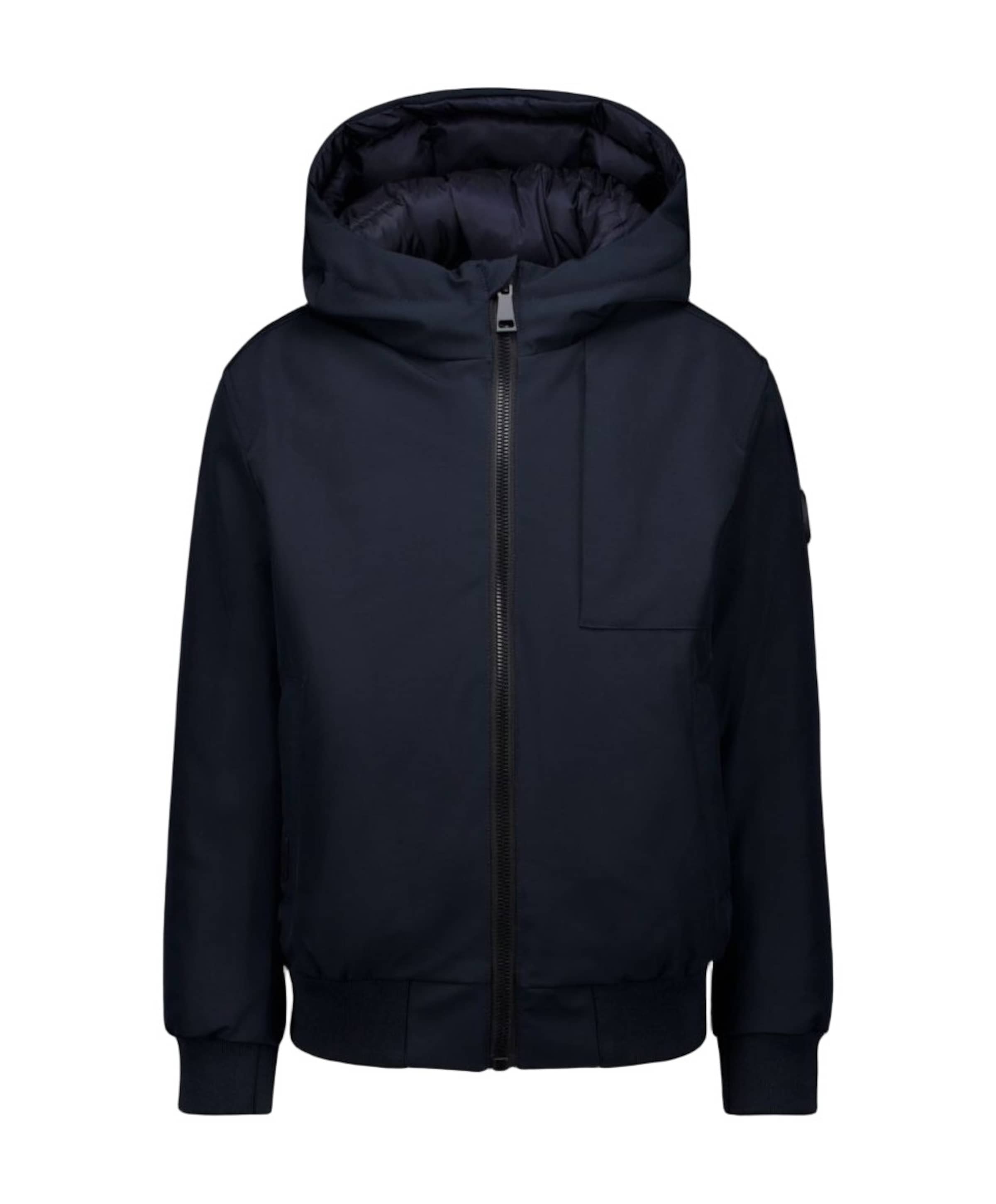 Jongens jas blauw