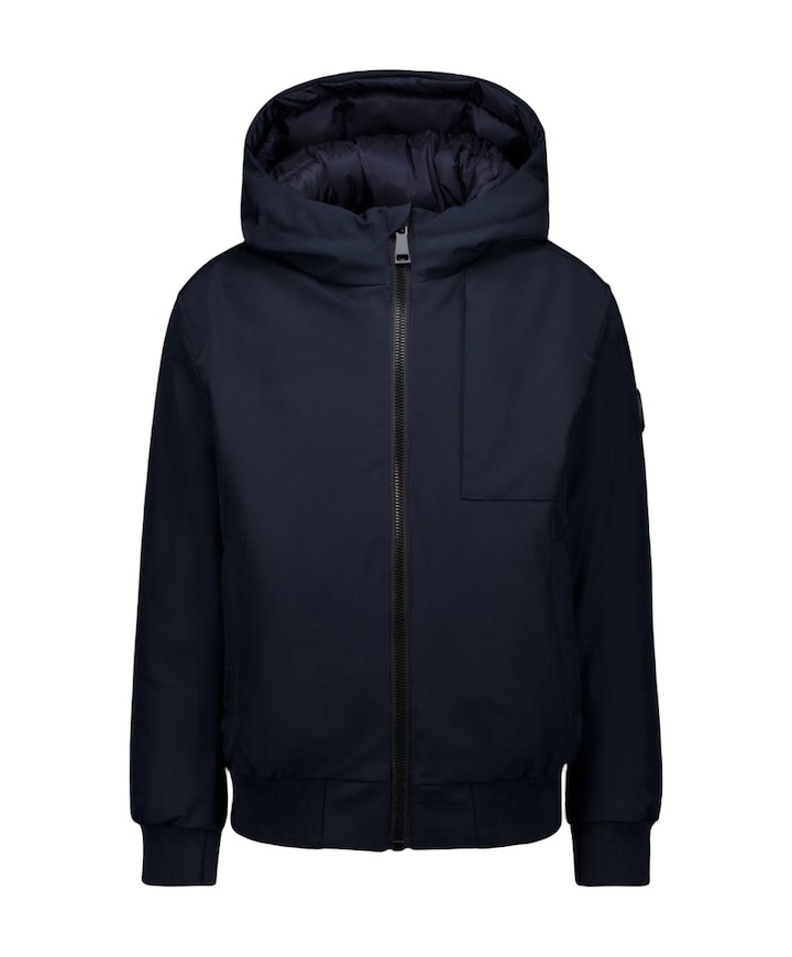 Jongens jas blauw