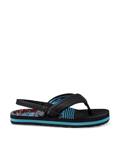 Ahitropical jongens slippers zwart
