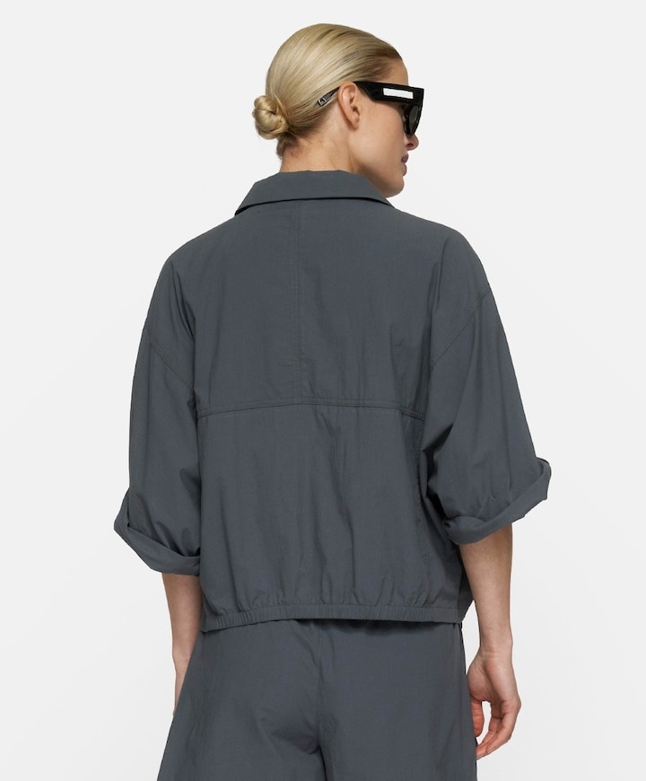 Dames blouse grijs