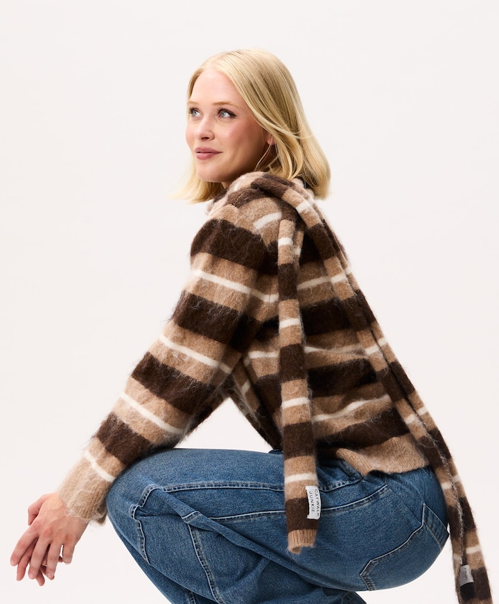 Dames sjaal beige