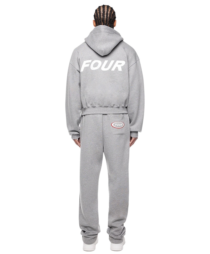 Heren vest grijs