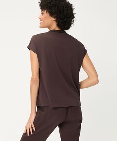 Dames T-shirt bruin