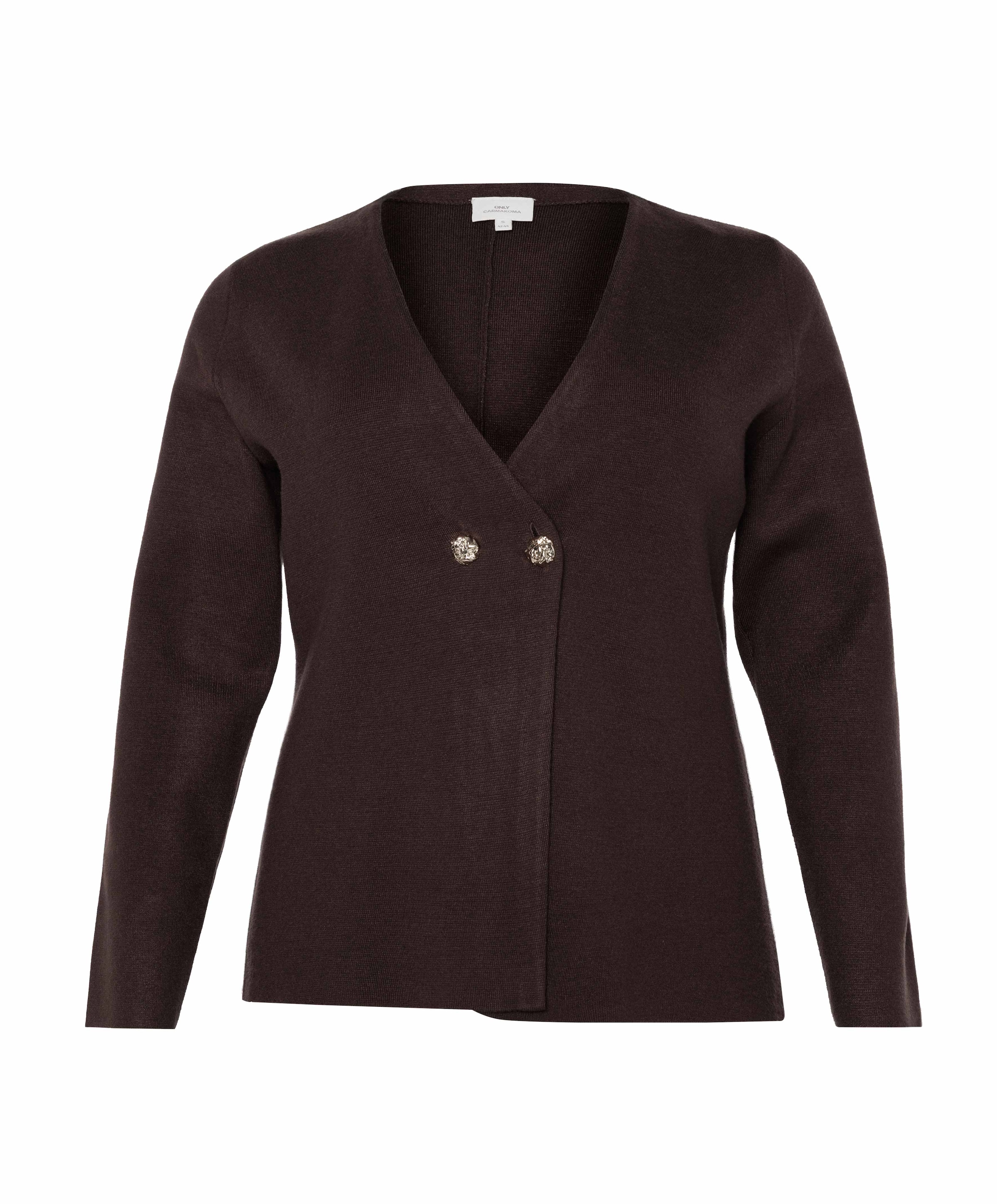 Dames vest bruin