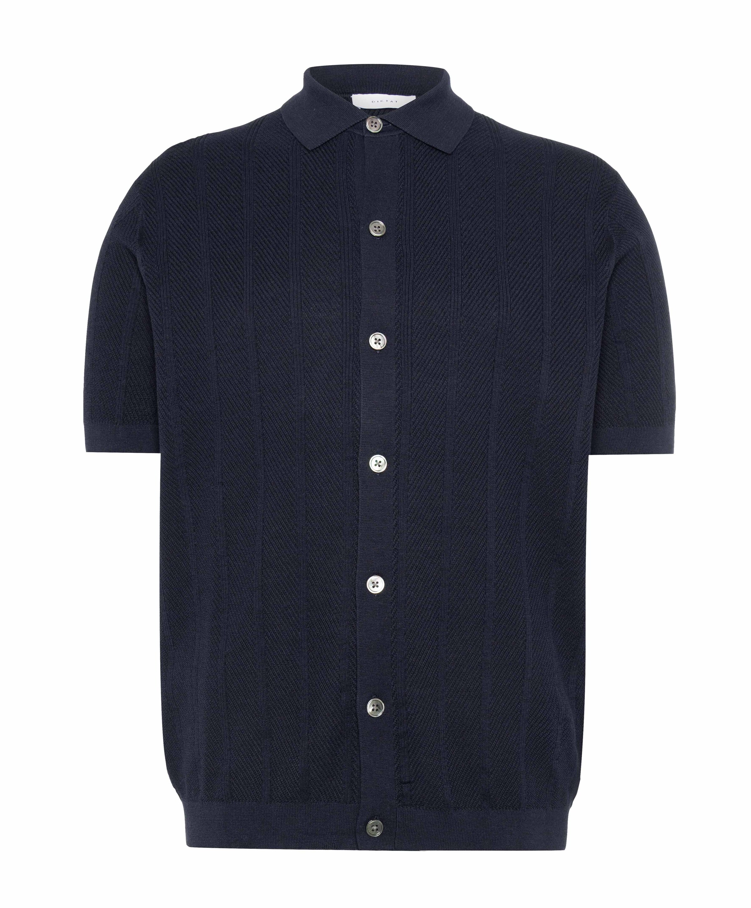 Heren polo blauw