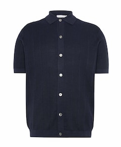 Heren polo blauw