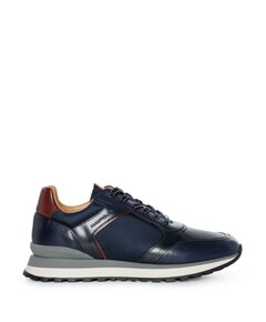 Park heren sneakers blauw