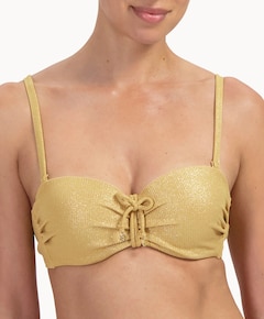 Dames bikinitop goud