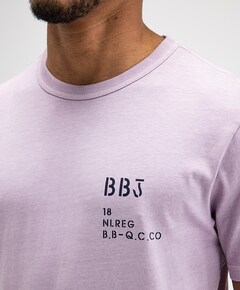 Heren T-shirt paars