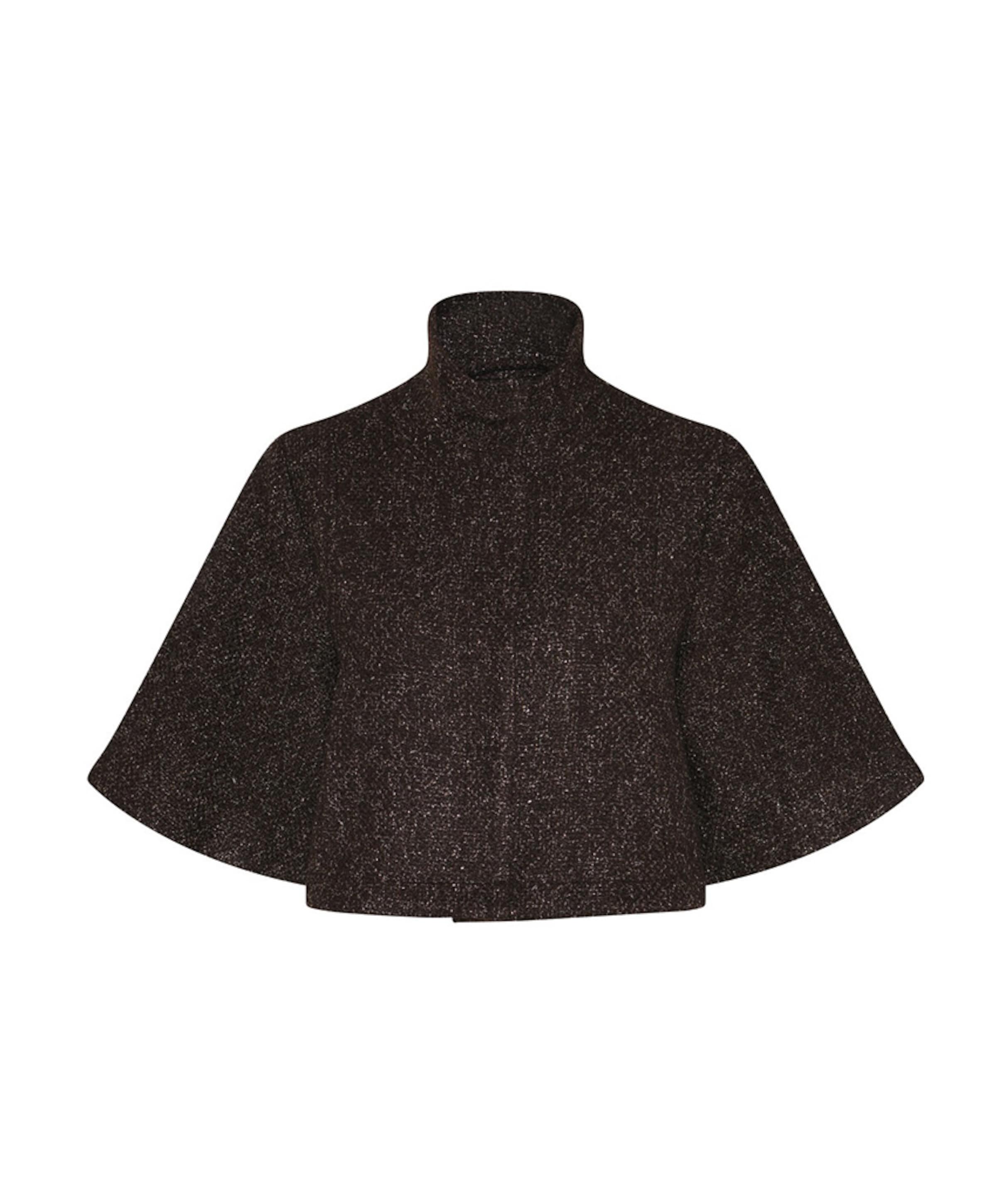 Dames cape bruin