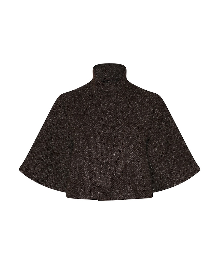 Dames cape bruin
