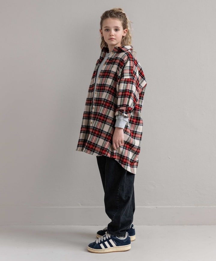 Meisjes tuniek rood