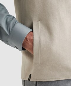 Heren bodywarmer beige