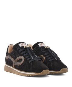 Mikki Eve dames sneakers zwart