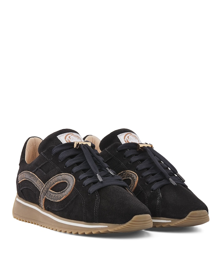 Mikki Eve dames sneakers zwart