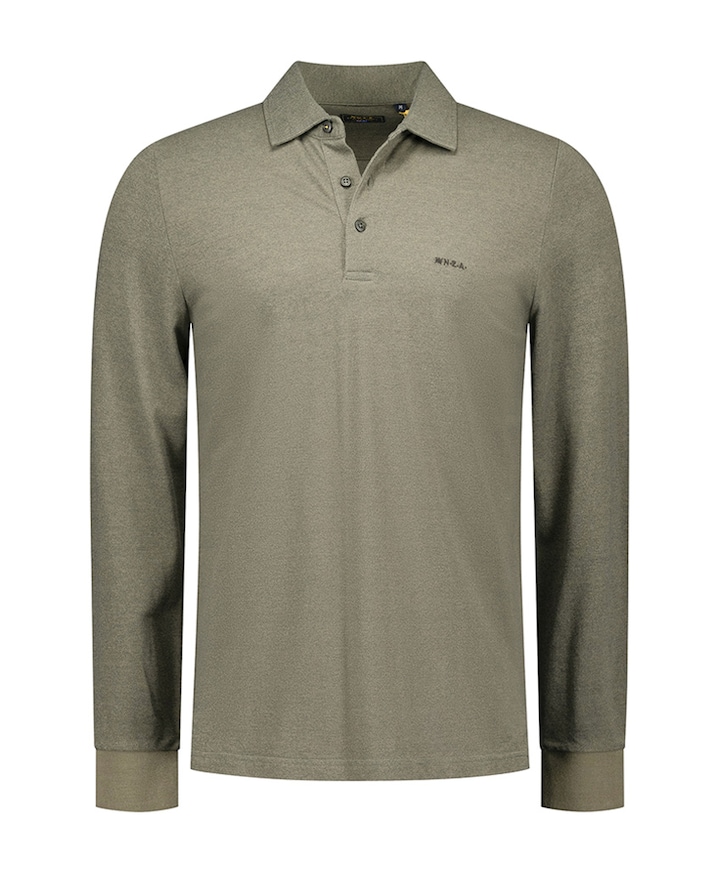 Heren polo groen