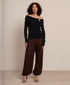 Dames top zwart