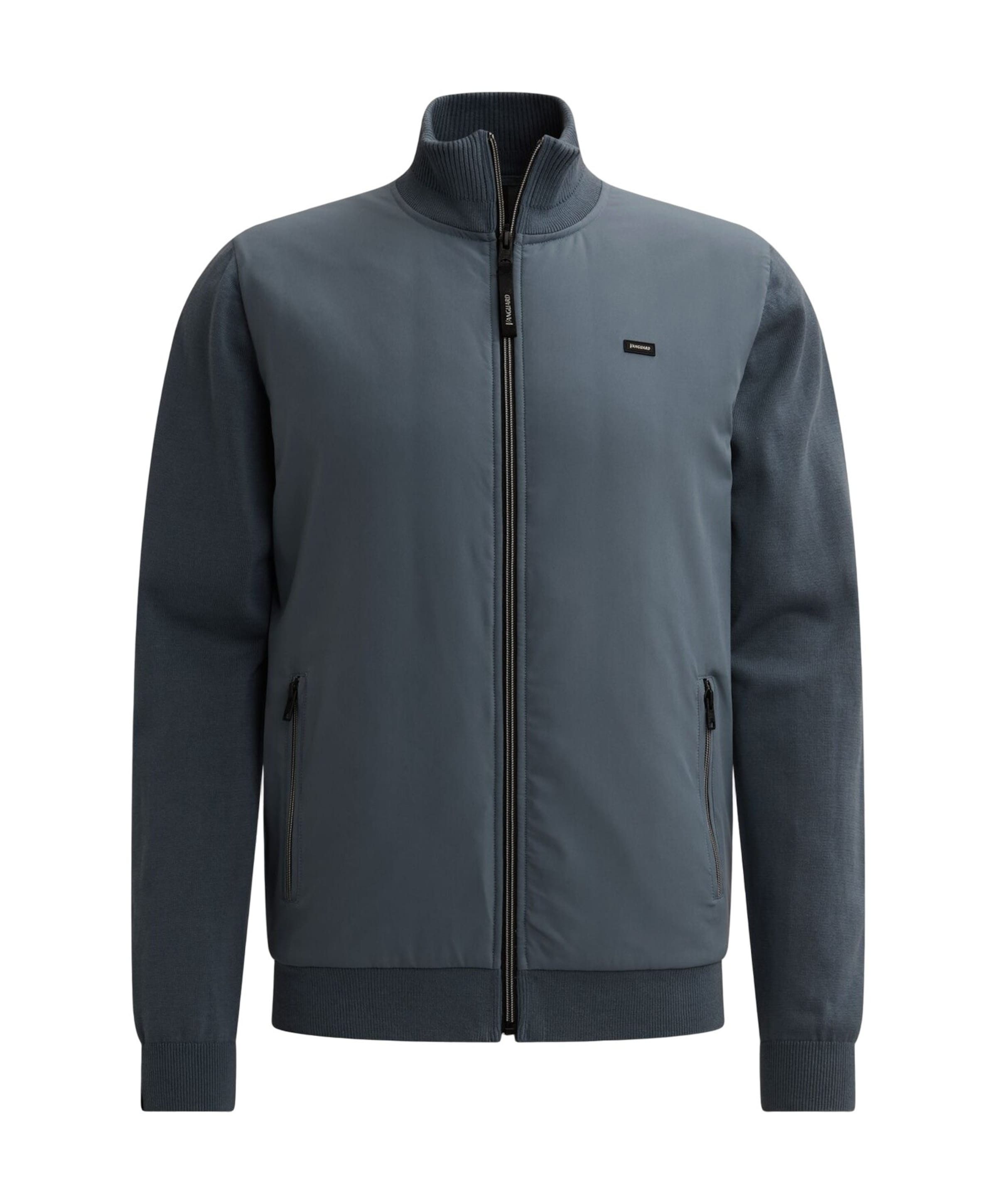 Heren vest blauw