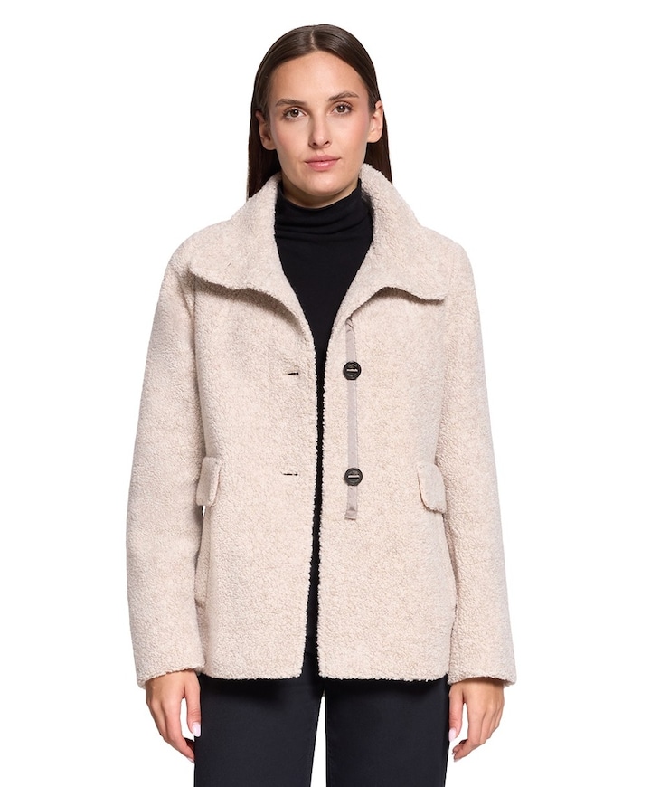 Dames jas beige