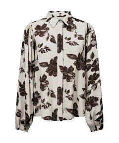 Dames blouse beige