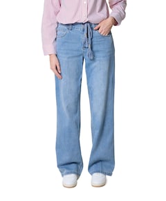 Colette & Belt dames jeans blauw