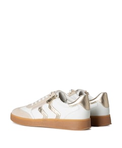 Women Lace-up dames sneakers wit