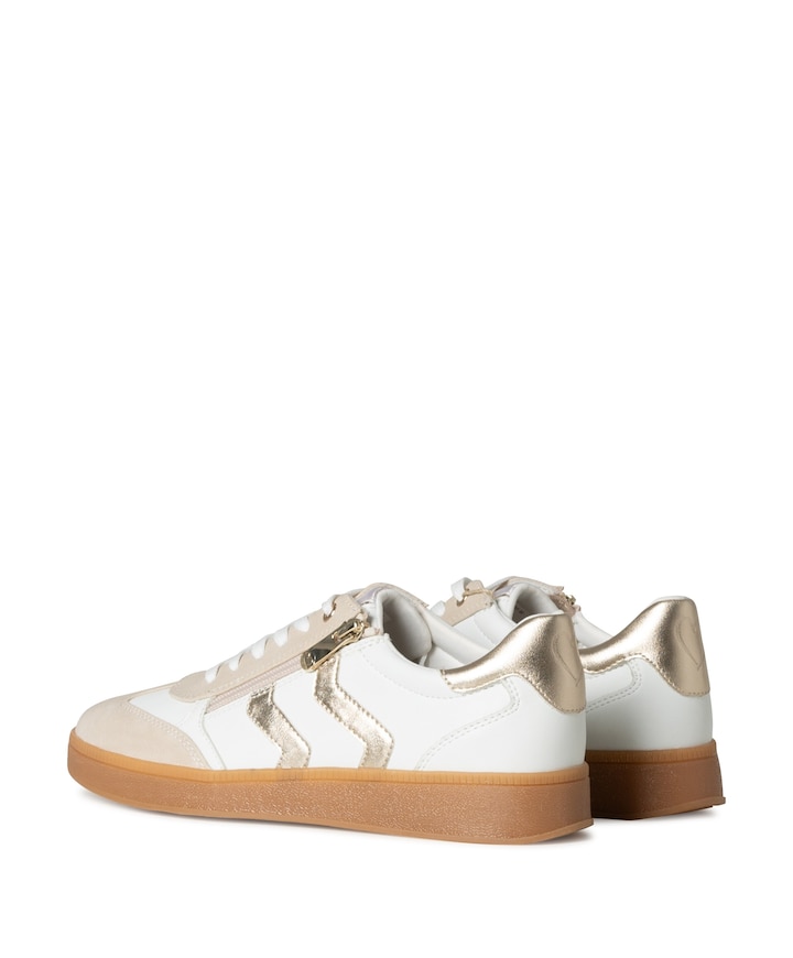 Women Lace-up dames sneakers wit