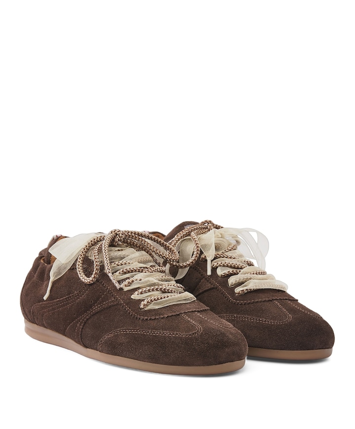 June Haylee dames sneakers bruin