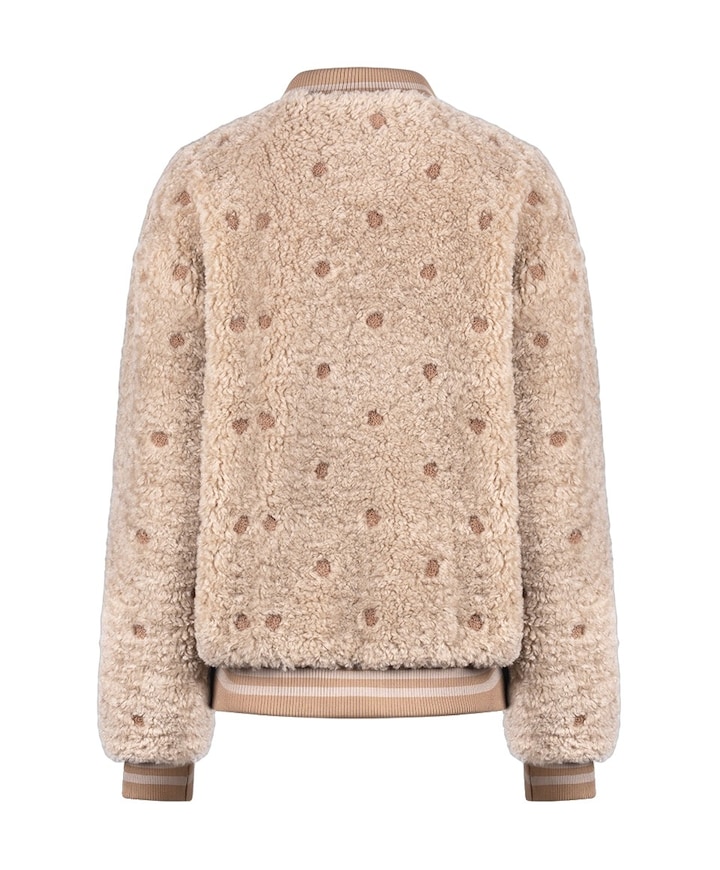 Dames jas beige