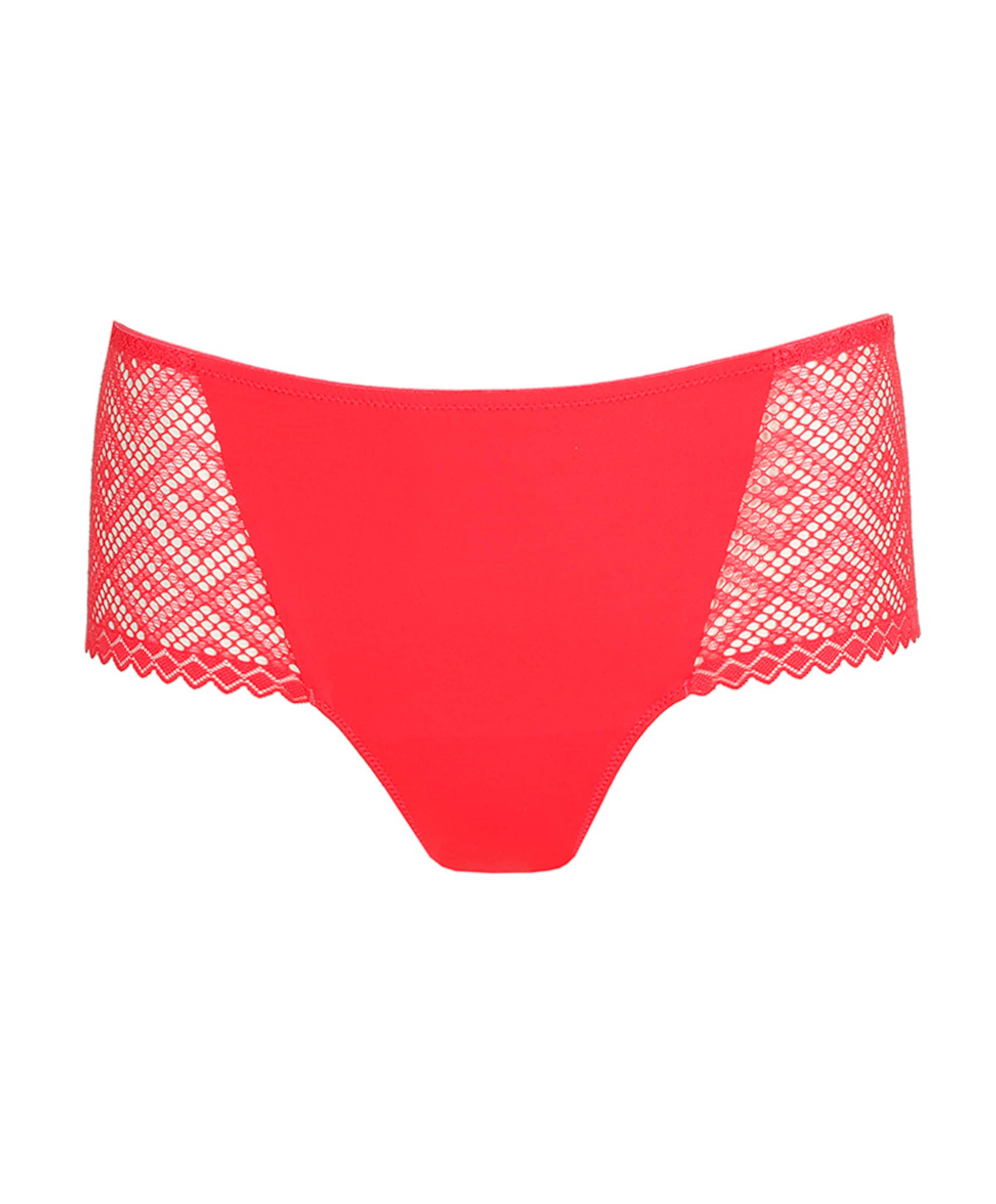 Dames short rood