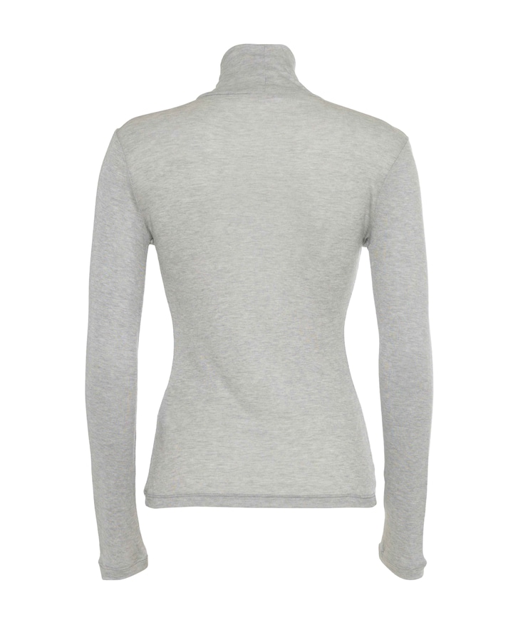 Dames longsleeve grijs