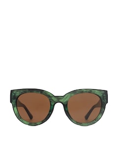 Uniseks zonnebril groen