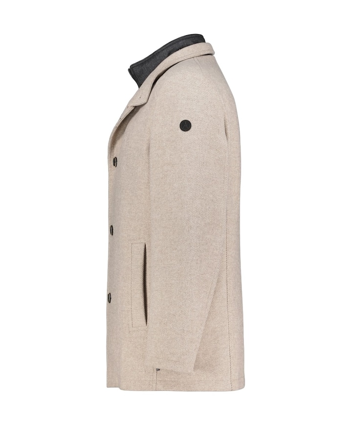 Heren jas beige