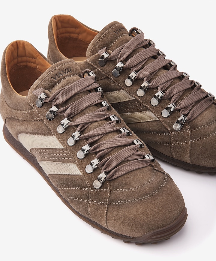 Jack Nathan heren sneakers bruin