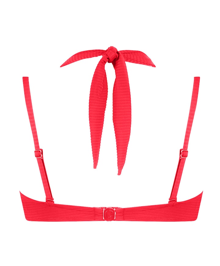 Dames bikinitop rood
