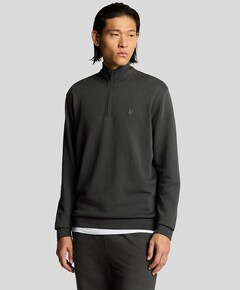 Sweater met rits grijs