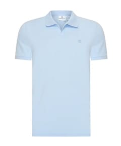 Heren polo blauw