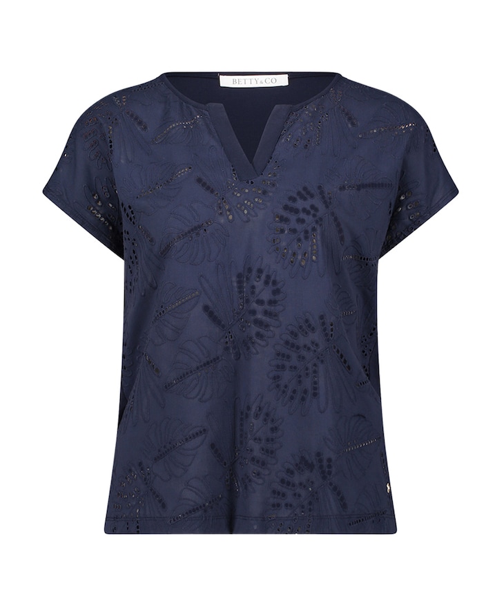 Dames T-shirt blauw