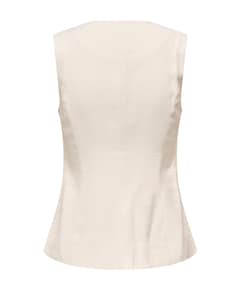 Dames gilet ecru