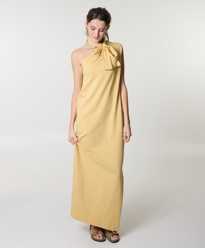 Dames jurk geel