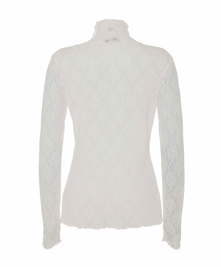 Dames top ecru