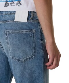 Franklin straight heren jeans blauw