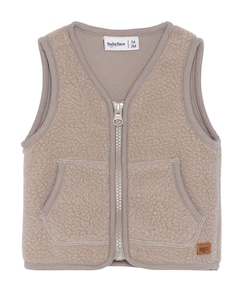 Jongens gilet beige