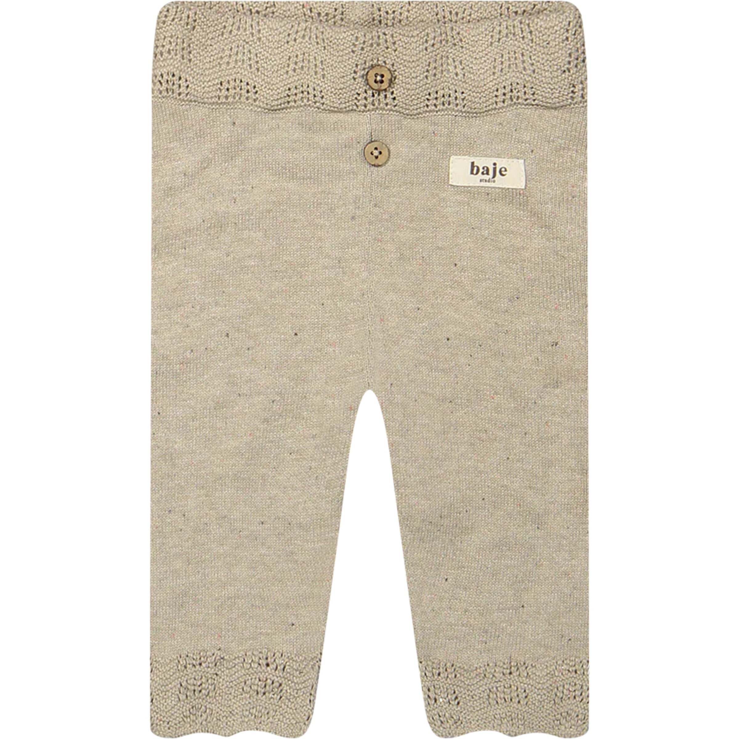 uniseks broek  beige